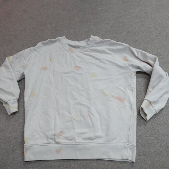 Lululemon Sweatshirt Small White Tie Dye Perfectly Oversized - Picture 2 of 7